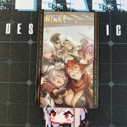 NIKKE Goddess of Victory Metal Card Collection Vol. 2 SR Red Ash 1 - Image 1