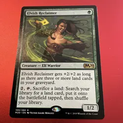 MtG ELVISH RECLAIMER / Magic 2020 Core Set / MTG Magic The Gathering - Image 2