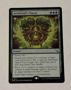 MTG: Archdruid's Charm: Murders At Karlov Manor LP - Image 1