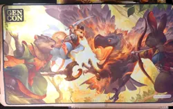 Gencon 2024 Exclusive Mtg Magic The Gathering Neoprene Mat - Sandara Tang - Image 1