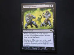 Necrogen Mists LP/MP [Mirrodin] Mtg Magic Free Tracking! - Image 1