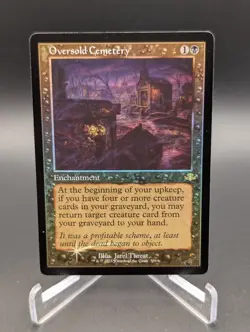 Oversold Cemetery (Retro Frame) Dominaria Remastered Foil - Image 1