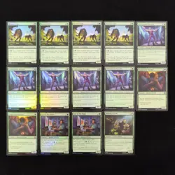 2025 Magic The Gathering MTG Marvel SPM EN #C Foil Kraven's Cats Lot*14 AK001 - Image 1