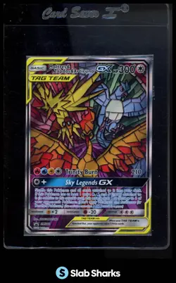 2016 POKEMON SM BLACK STAR PROMOS #SM210 MOLTRES ZAPDOS ARTICUNO GX TAG TEAM - Image 1