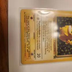 Pikachu Wizards Black Star Promo #1 1995-1999 Pokemon - LP TCG Vintage - Image 2