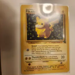 Pikachu Wizards Black Star Promo #1 1995-1999 Pokemon - LP TCG Vintage - Image 3