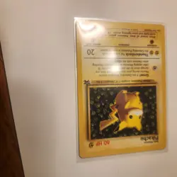 Pikachu Wizards Black Star Promo #1 1995-1999 Pokemon - LP TCG Vintage - Image 5
