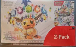 Pokemon TCG Prismatic Evolutions ETB Elite Trainer Box and Booster Bundle Costco - Image 1
