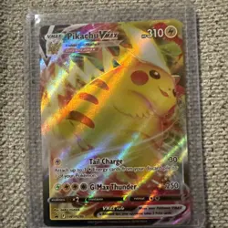 Pokemon Pikachu Vmax Alternate Art Promo Full Ultra Rare Holo Promo Swsh286 New! - Image 1