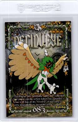 Decidueye Peruvian Halloween Pokemon card - Image 1