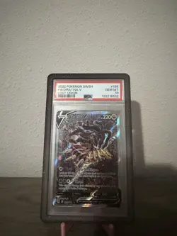 Pokemon 2022 Giratina V 186/196 Alt Art Lost Origin GEM MINT PSA 10 - Image 1