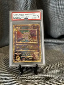 2000 Pokemon Promo Ancient Mew 2000 Movie PSA 8 - Image 1