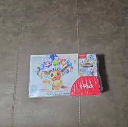 Pokemon TCG Prismatic Evolutions ETB with Booster Bundle Costco 2-Pack Sealed - Image 1