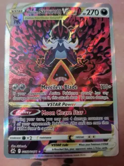 Pokemon TCG Hisuian Samurott VSTAR Crown Zenith: Galarian Gallery GG52/GG70 Holo - Image 1