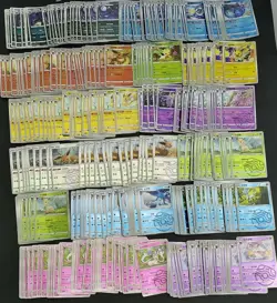 300 Lot Eevee Umbreon Sylveon Leafeon Master ball Gem Pack Pokemon #1 -MM - Image 1