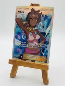 Pokemon Aufziehen der Sturmrote Mayla Olivia Full Art Deutsch 111/111 NM - Image 2
