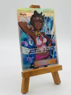 Pokemon Aufziehen der Sturmrote Mayla Olivia Full Art Deutsch 111/111 NM - Image 3