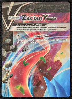 Pokemon Zacian V-UNION [Set of 4] SWSH163 SWSH164 SWSH165 SWSH166 NM US SELLER - Image 2