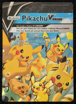 Pokemon Pikachu V-Union Set SWSH139 SWSH140 SWSH141 SWSH1342 NM - Image 2