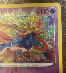 Pokemon TCG Zacian Vivid Voltage 082/185 Holo Amazing Rare - Image 2
