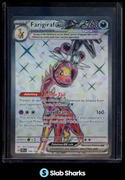 2024 POKEMON SV TEMPORAL FORCES - TEF EN #194/162 FARIGIRAF EX ULTRA RARE - Image 1