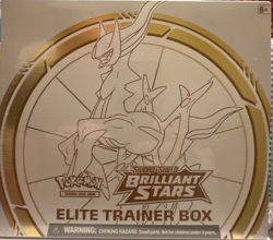 Pokemon Brilliant Stars Elite Trainer Box Sealed Sword & Shield Arceus ETB 820650850127 - Image 1