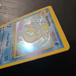 HP Gyarados 12/110 Legendary Collection LC Holo Rare 2002 Pokemon WOTC Vintage - Image 4