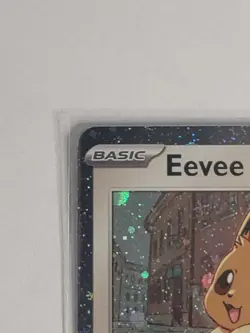 Pokemon Eevee SVP200 Black Star Cosmos Holo Promo Destined Rivals Pokemon TCG NM - Image 2
