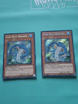 Yugioh - (2) Lost Blue Breaker - GENF-EN083 - Secret Rare - 1st Edition - LP - Image 1