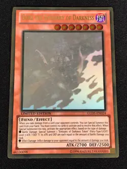 Yugioh Gorz The Emissary of Darkness GLD5-EN024 Ghost (MP) - Image 1