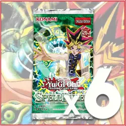 YuGiOh SPELL RULER 6 PACKS BUNDLE SRL?? - Image 1