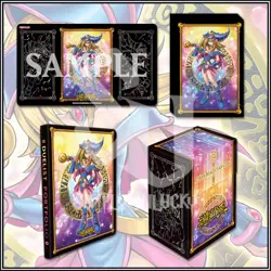 KONAMI OFFICIAL: DARK MAGICIAN GIRL Playmat Sleeves Binder Deck YuGiOh Bundle?? - Image 1