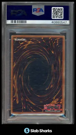 2004 YU-GI-OH! INVASION OF CHAOS #IOC-000 EMPEROR DRAGON - ENVOY THE END PSA 8 - Image 2