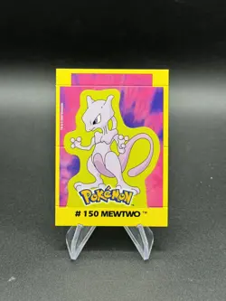 Mewtwo 150 Pokemon 2000 Navarrete Buildable Card Kanto Argentina Edition - Image 1