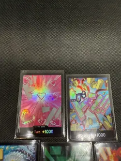 DON Card Marco Foil PRB-02 THE BEST vol.2 One Piece LOT OF (5) All Foils - Image 2
