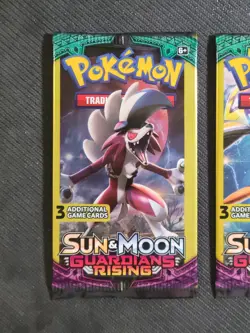 Pokemon GUARDIANS RISING Packs Sealed Lot! 4 Packs/3 Cards Each READ DESCRIPTION - Image 3