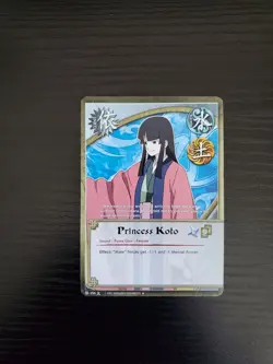 Naruto CCG Will of Fire - Princess Koto - 1st Edition Card - C-056 - LP - Image 1