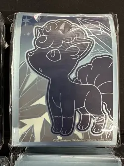 4x- 65 Ct Silver Tempest ETB Alolan Vulpix Card Sleeves Sealed Pokemon NIP - Image 3
