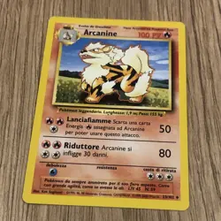 Arcanine 023/102 Pokemon TCG Base Set Vintage WOTC Card Regular (Light Play) - Image 5