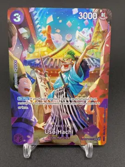 Uso-Hachi SP ST18-001 - PARALLEL SP AA ALT ART ONE PIECE Card Game English - NM - Image 1