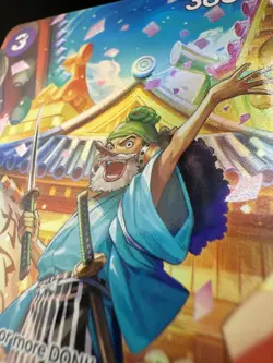 Uso-Hachi SP ST18-001 - PARALLEL SP AA ALT ART ONE PIECE Card Game English - NM - Image 3