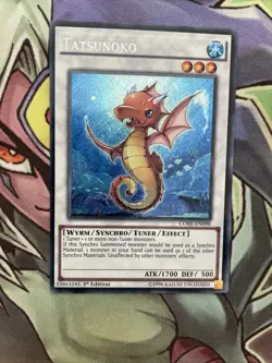 CORE-EN098 Tatsunoko Secret Rare 1st Edition NM Yugioh Card - Image 1