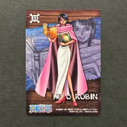 M637 Very Rare Nico Robin Holo Japanese One Piece x Ensky Collection Card - Image 2