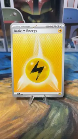 RARE Error Pokemon Card (Factory Error Dotted Line On Back Of Card)Electric Type - Image 3