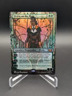 Vivien on the Hunt (Borderless) Streets of New Capenna Foil - Image 1