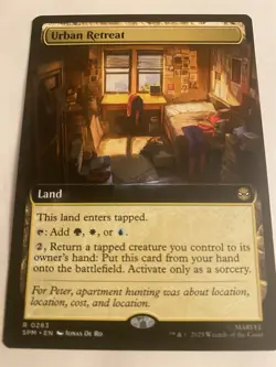 MTG Urban Retreat #0283 Extended Art Rare Marvel’s Spider-Man Regular - Image 1