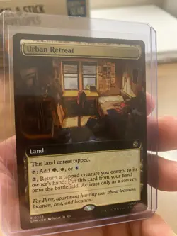 MTG Urban Retreat #0283 Extended Art Rare Marvel’s Spider-Man Regular - Image 3