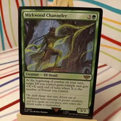 Magic the Gathering Mirkwood Channeler The Lord of the Rings MTG - Image 1