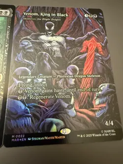MTG x Marvel’s Spider-Man Venom lot. Venom king in black, Venom Eddie Brock - Image 2
