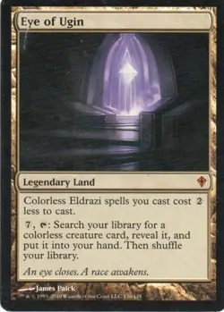 MTG: Worldwake: Eye of Ugin: Lightly Played Condition - Image 1